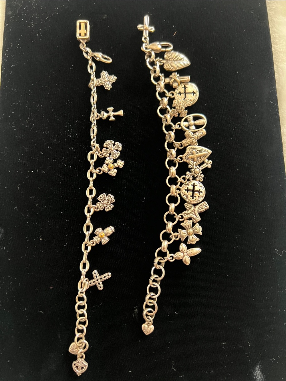 Brighton Gold-Tone Multi-Charm Bracelet Set